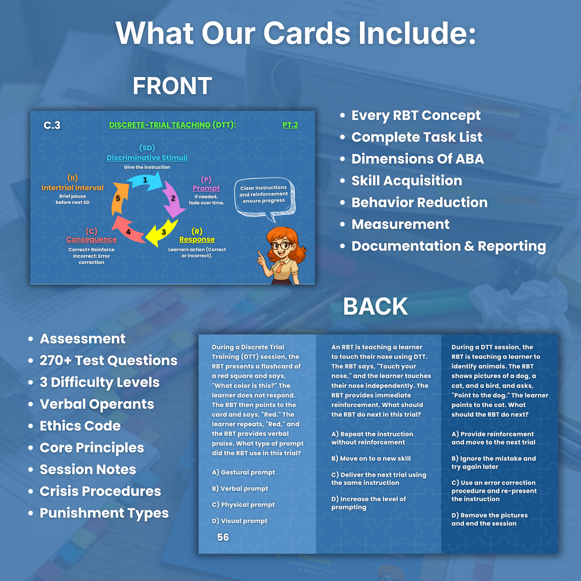 RBT Exam Study Cards