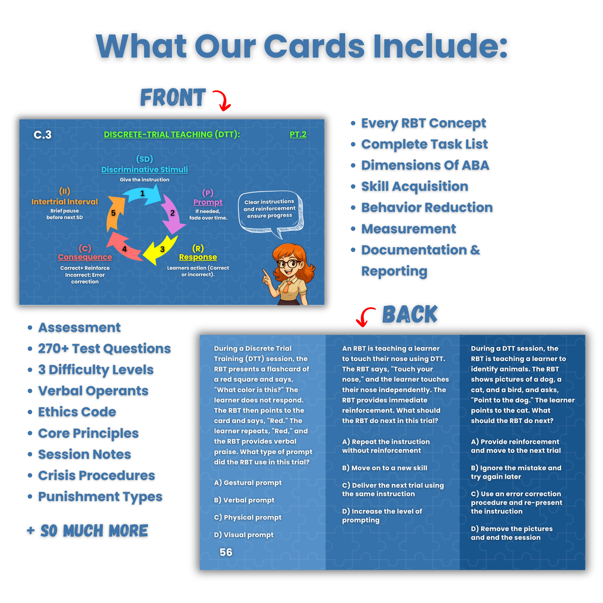 RBT Exam Study Cards